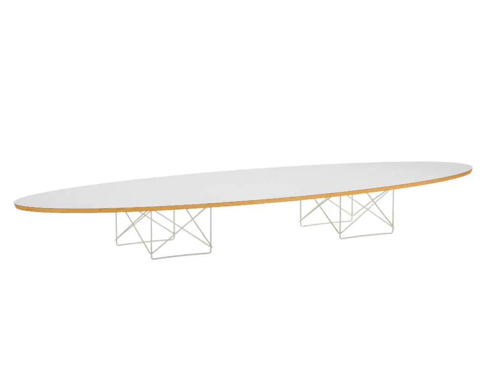 Expresní Doručení Konferenční stolek Elliptical Table ETR, white