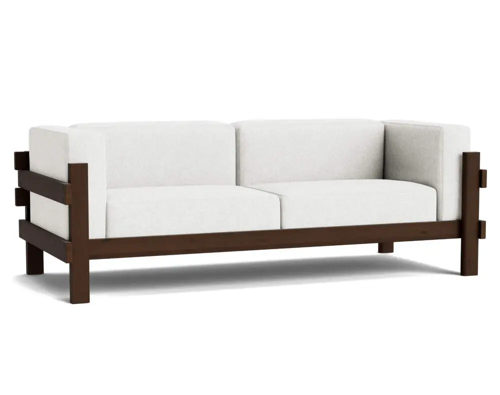 Cenový Hit Třímístná pohovka Kube Dark Brown, Hallingdal 110