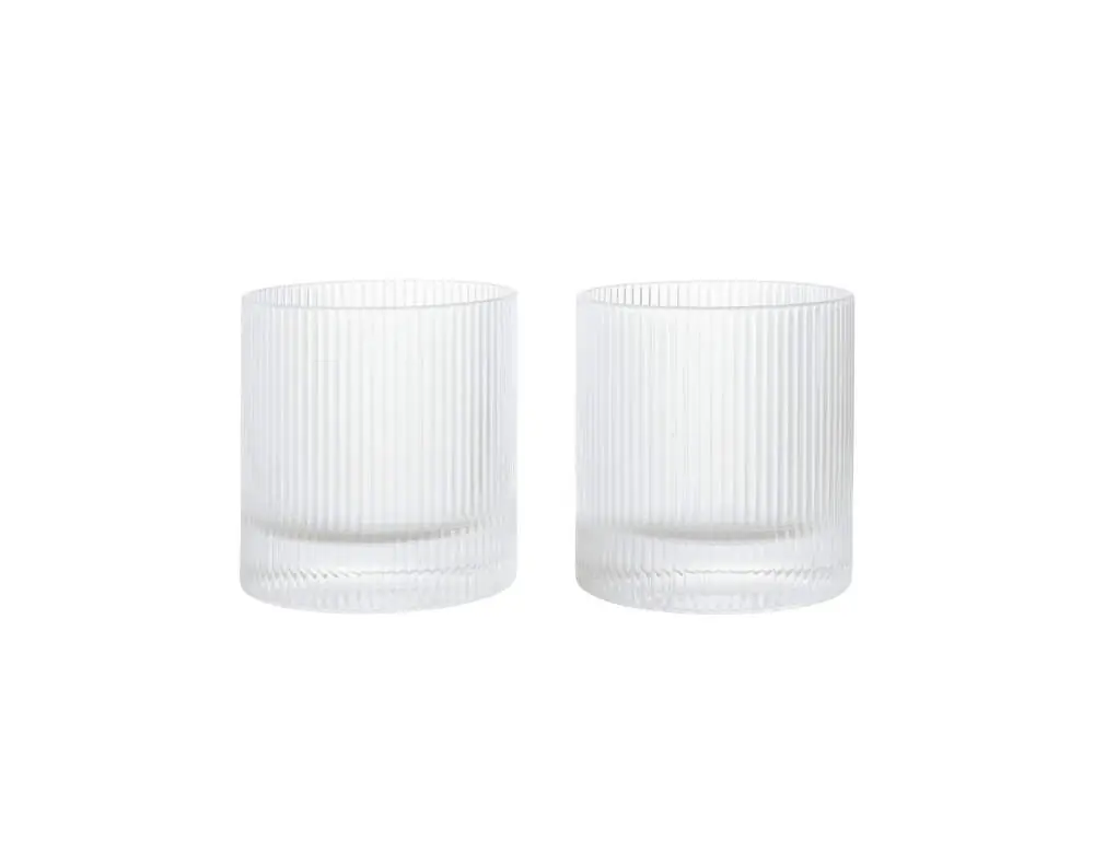 Sklenice na vodu Ripple Tumbler set 2 ks, clear Odeslání Ihned