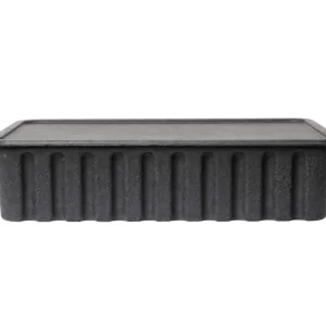 Papírový úložný box Pulp Extra Large, charcoal Finální Výprodej