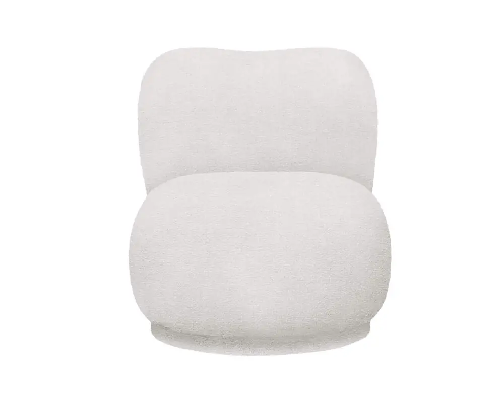 Kup Teď Křeslo Rico Lounge Piccolo Bouclé, off-white