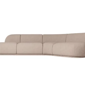 Rohová modulová pohovka Rico Soft Bouclé, natural Značkový