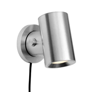 Nástěnná lampa Beam, polished aluminum Vysoce Kvalitní