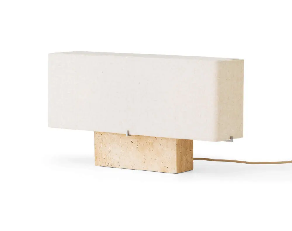 Stolní lampa Nonna H30, travertine Finální Výprodej