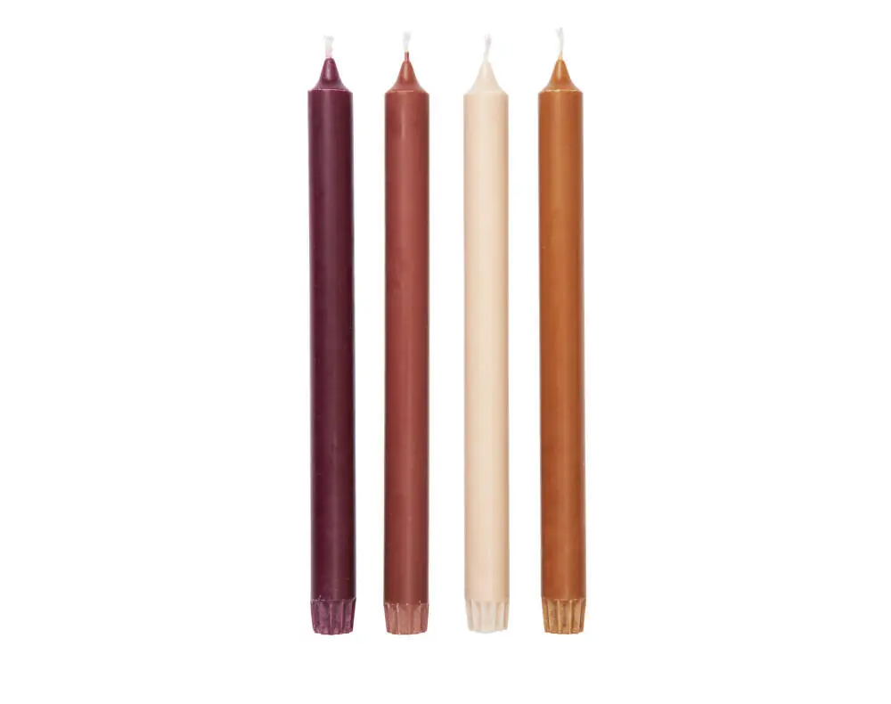 Cenově Výhodný Svíčky Pure set 4ks, roseate blend