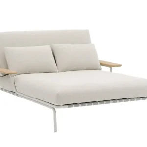 Autentický Lehátko Settle Lounge Bed, Laze 1/grey