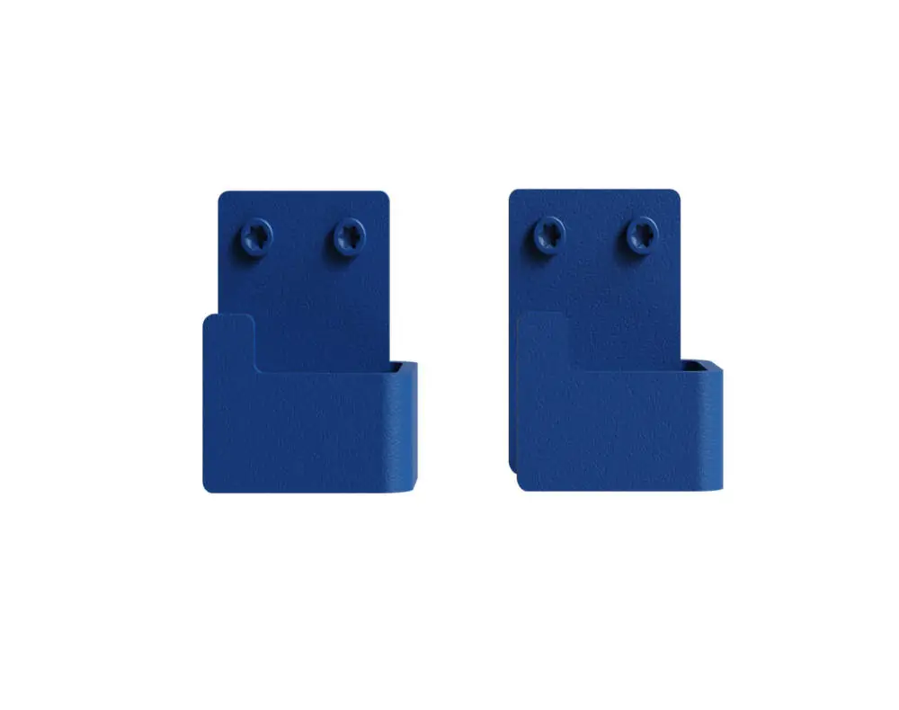 Věšáky Bath Hook - set 2 ks, blue Zlevněný