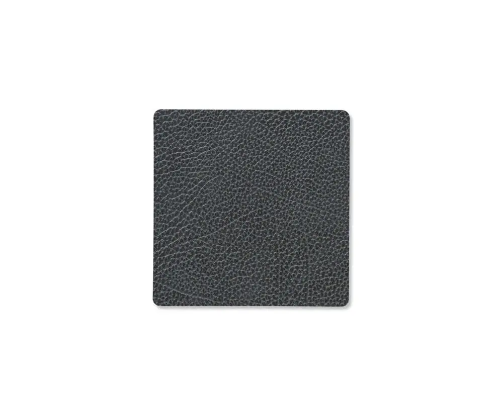 Víkendová Akce Podložka pod skleničku Square Hippo, black-anthracite