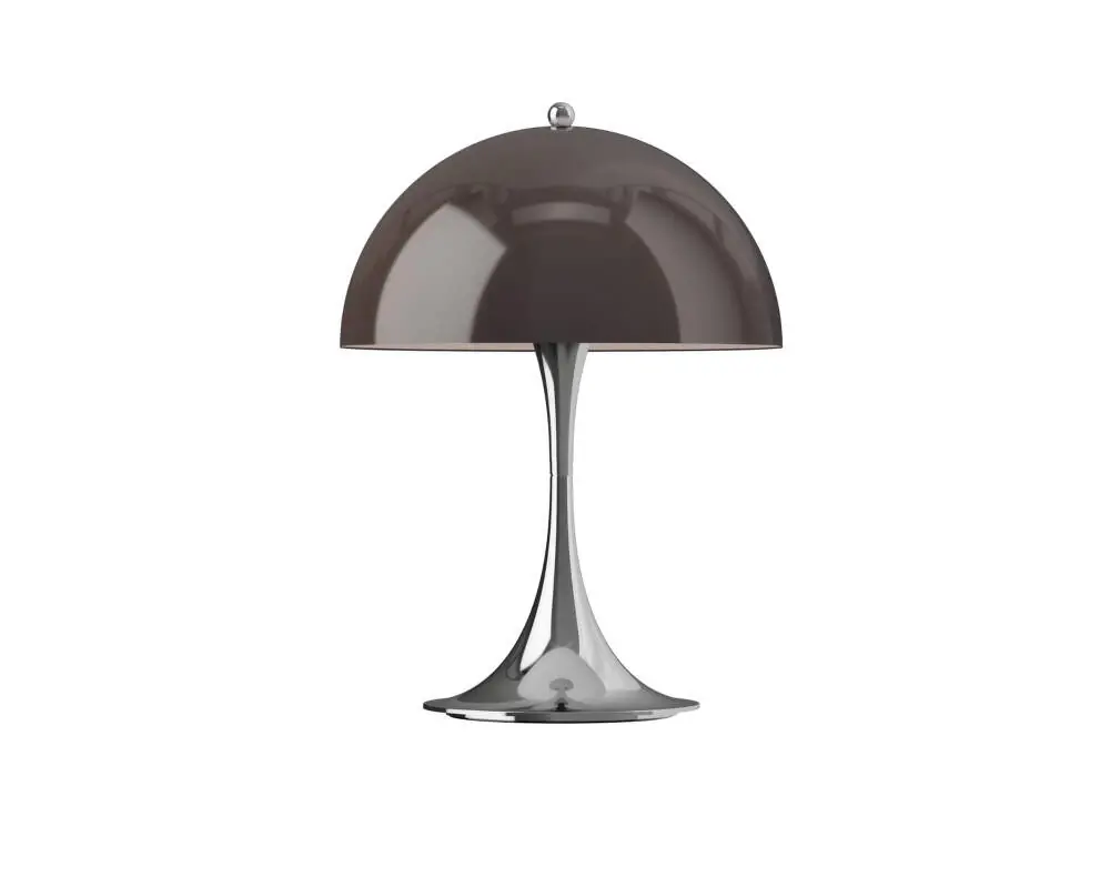 Koupit Online Přenosná lampa Panthella 250, chrome original opal brown