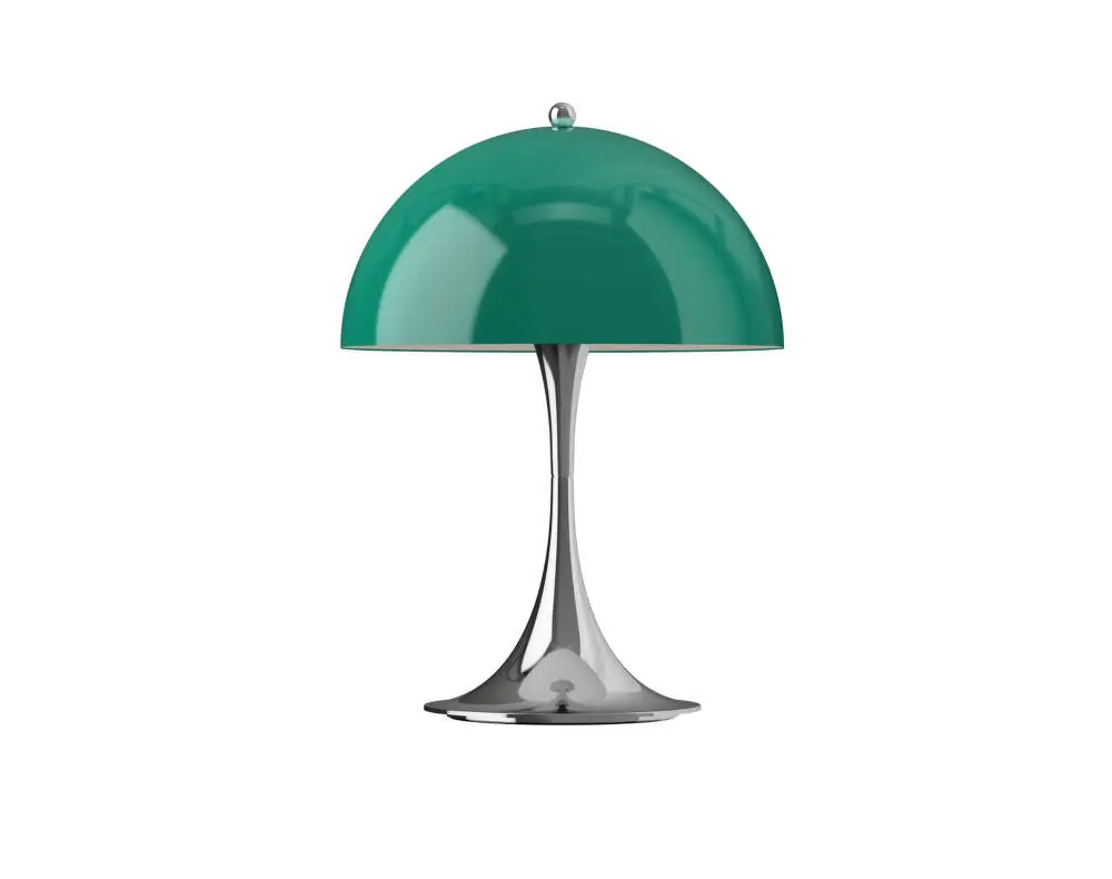 Horká Nabídka Přenosná lampa Panthella 250, chrome original opal green