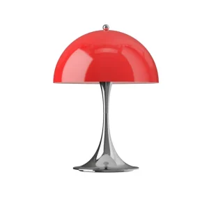 Must-Have Přenosná lampa Panthella 250, chrome original opal red
