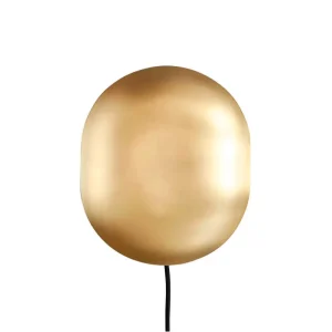 Nástěnná lampa Clam, brass Must-Have