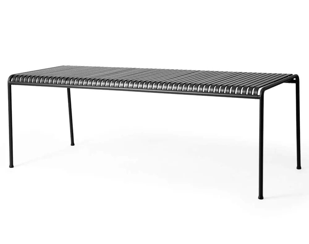 Stůl Palissade 220 cm, anthracite Levný