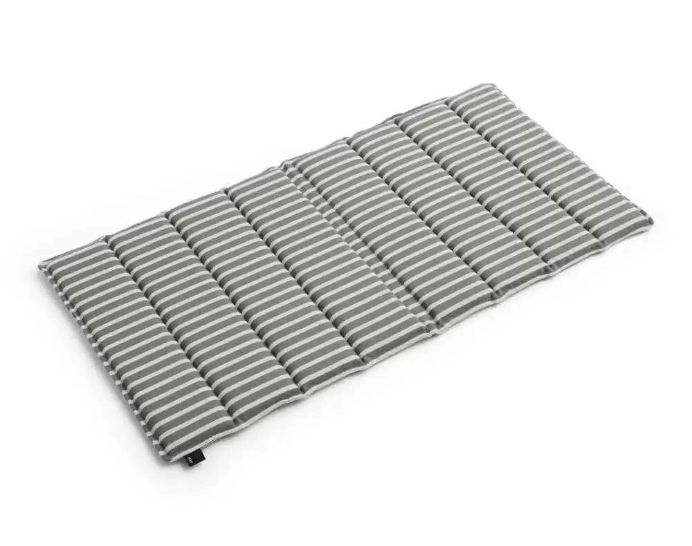 Skládací textilní podsedák Terrazza, grey bold stripe Oblíbený