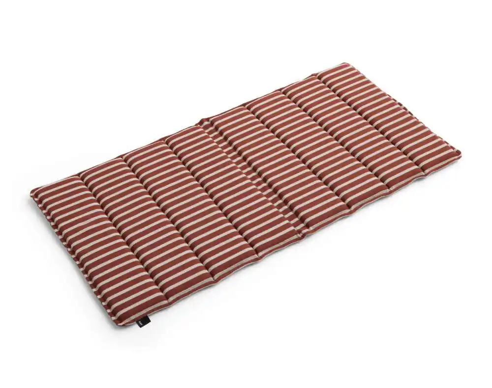 Dokud Zásoby Vydrží Skládací textilní podsedák Terrazza, terracotta bold stripe