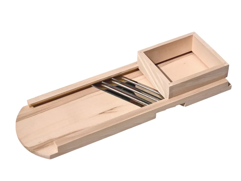Rychlé Dodání Struhadlo na zelí 56x19cm, 3 nože, se šuplíkem
