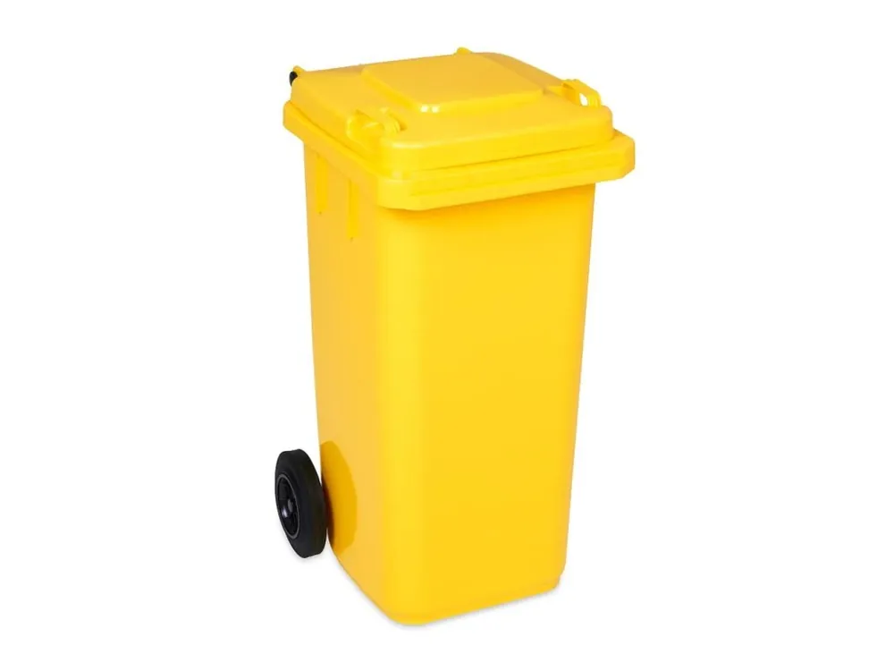 Aktuální Popelnice 240l žlutá plastová
