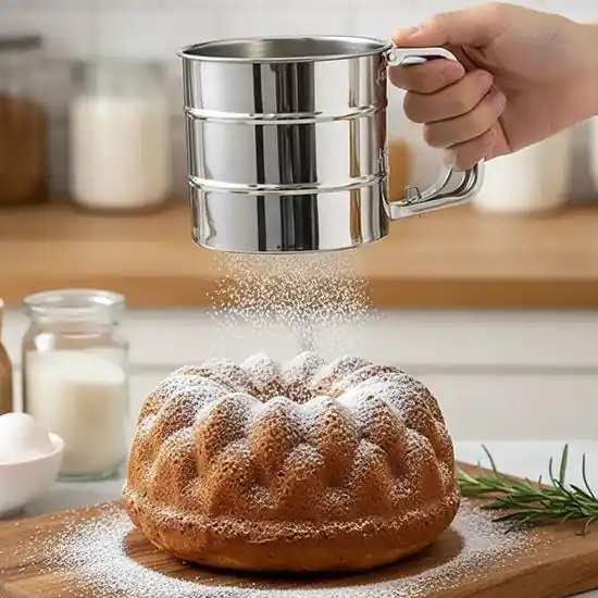Nízká Cena Nerezové kuchyňské sítko s odměrkou