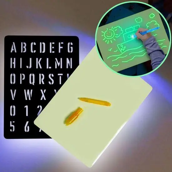 Kreslící svítící tabulka - A4 Kup Teď