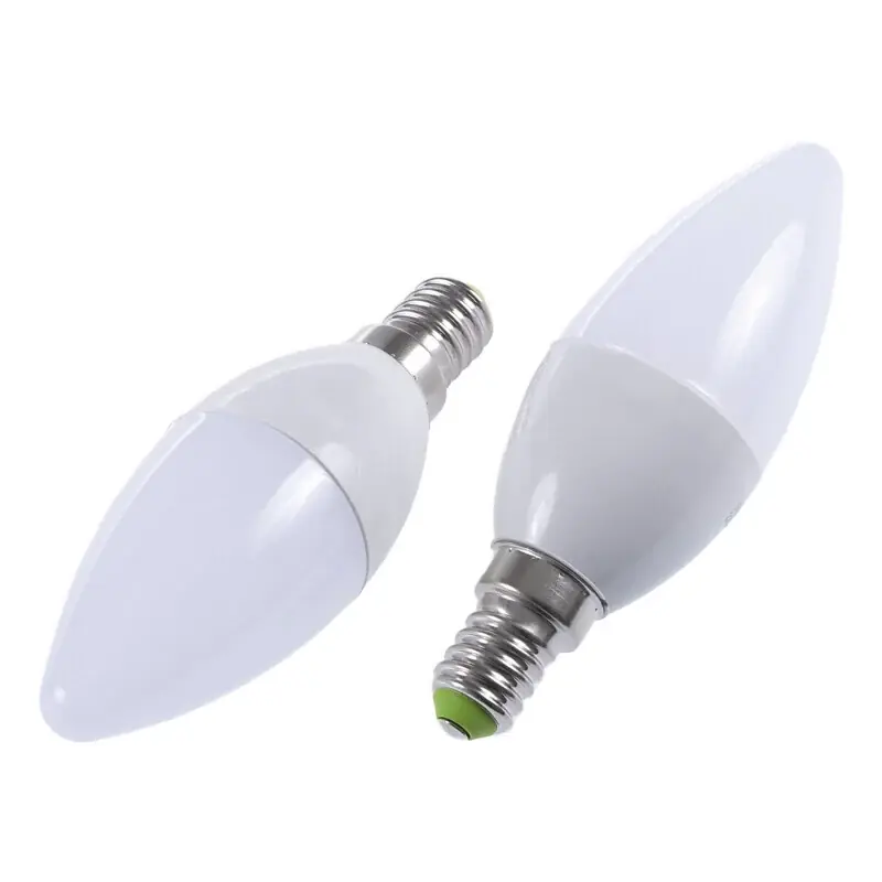 Autentický LED žárovka E14 EV5W svíčka, Studená bílá