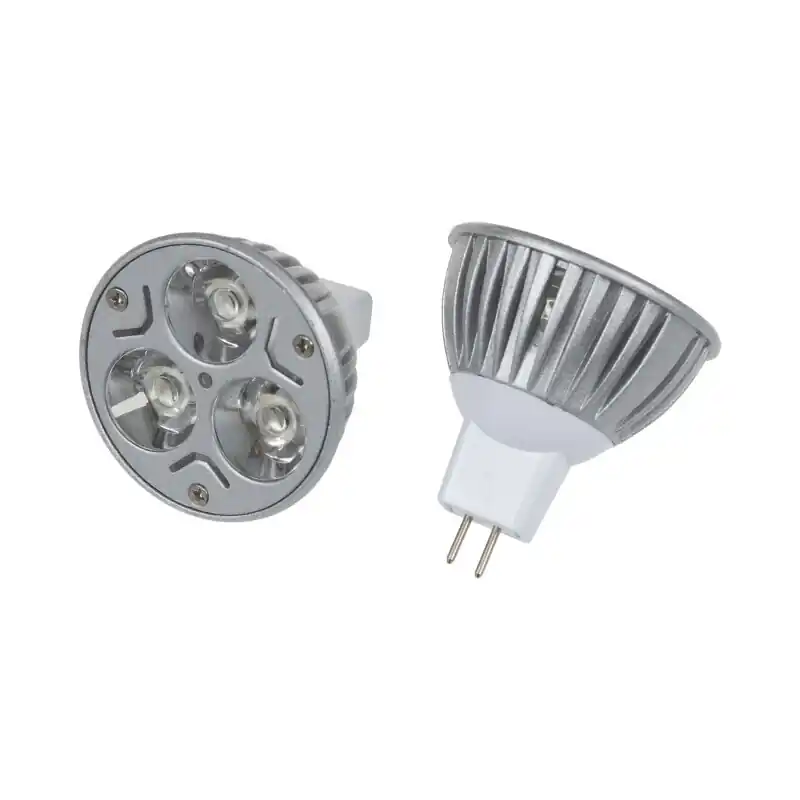Barevná LED žárovka MR16 3x1W60 Novinka