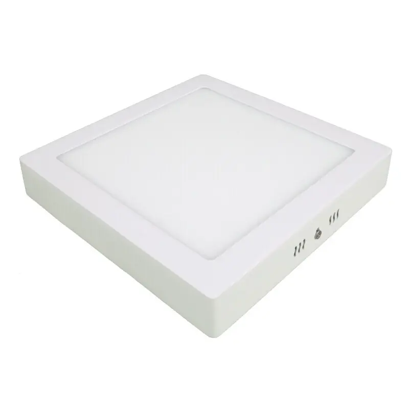 Tovární Cena PS18 LED panel 18W přisazený čtverec 220x220mm, Teplá bílá