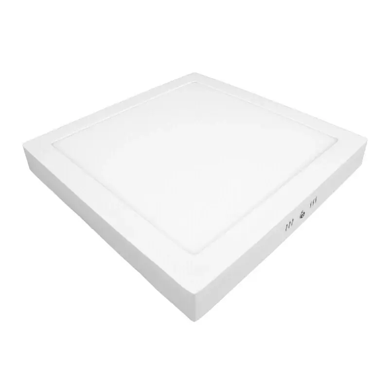 Novinka PS24 LED panel 24W přisazený čtverec, Teplá bílá