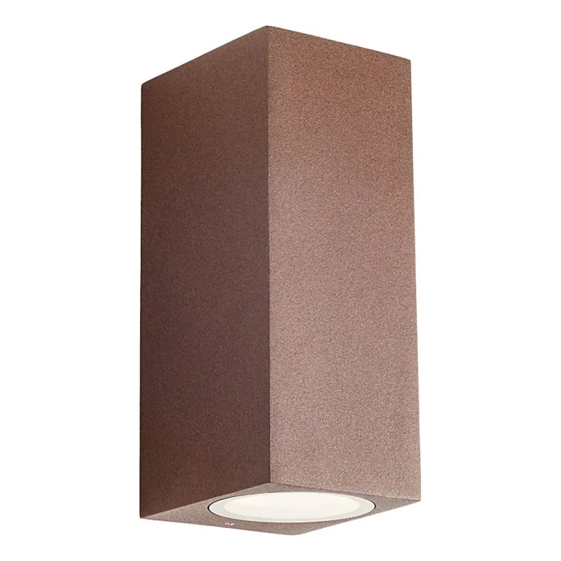 Pouze Dnes Redo 90531 - LED Venkovní nástěnné svítidlo BRIO LED/10W/230V 3000K IP54 hnědá