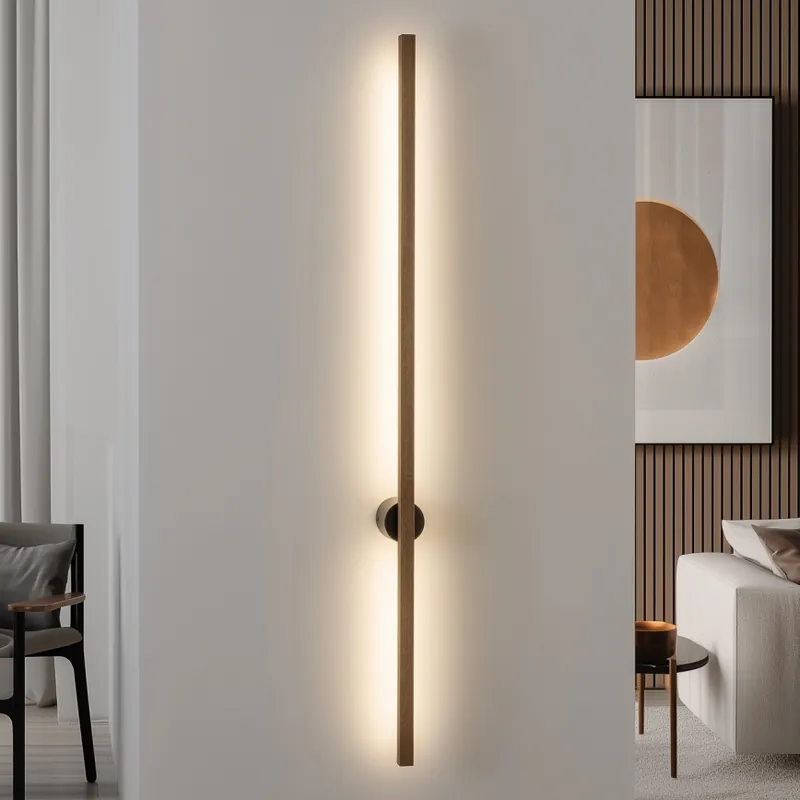 Rychlé Dodání Brilagi - LED Nástěnné svítidlo WOODY LINE LED/12W/230V 120 cm dub ořech