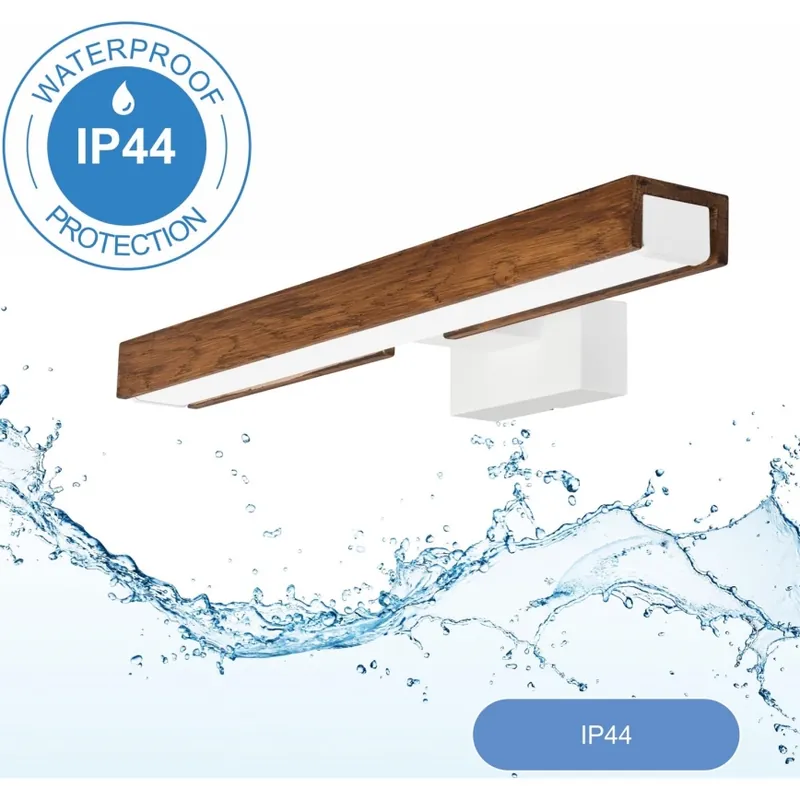 Koupit Online Brilagi - LED Koupelnové osvětlení zrcadla WOODY MIRROR LED/8W/230V 40 cm IP44 dub třešeň/bílá