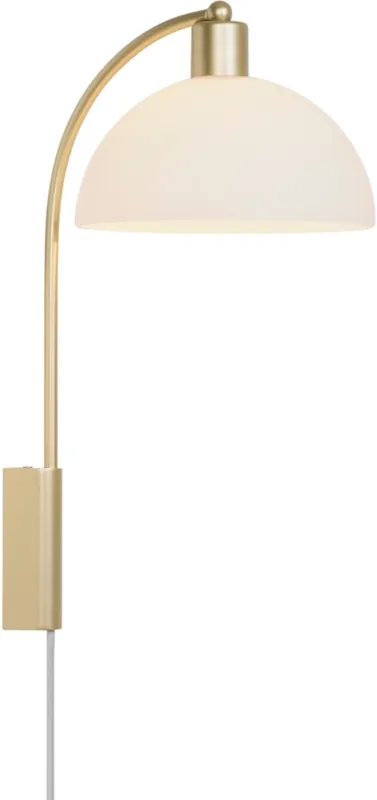 Nordlux - Nástěnná lampa ELLEN 1xE14/40W/230V zlatá Přímo Od Výrobce
