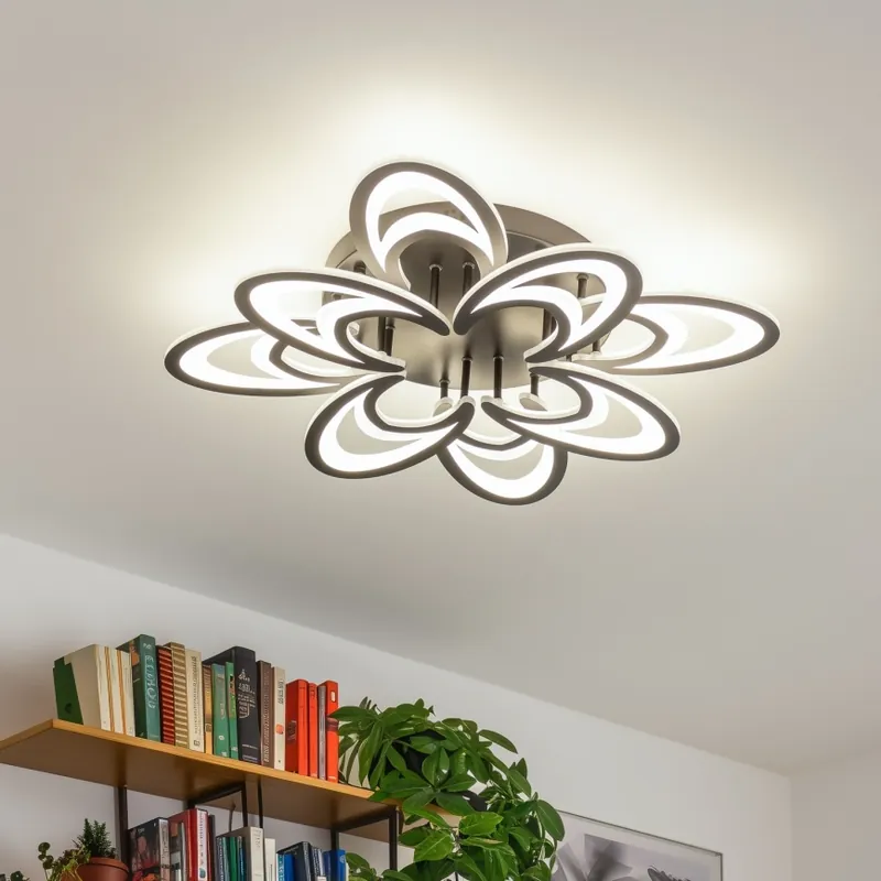 Nejprodávanější Brilagi - LED Stmívatelný přisazený lustr TWIST LED/125W/230V 3000-6500K + dálkové ovládání