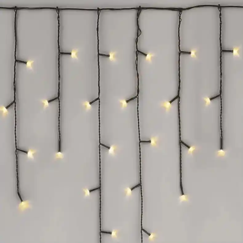 LED Venkovní řetěz 100xLED/2,5x0,9m IP44 teplá bílá Vrácení Zdarma