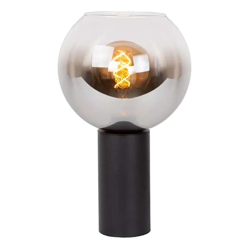 Dokud Zásoby Vydrží Lucide 45502/01/30 - Stolní lampa MARIUS 1xE27/40W/230V černá