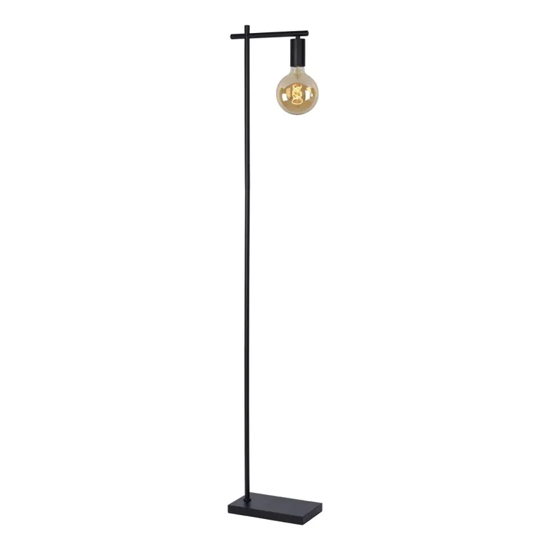 Lucide 21721/01/30 - Stojací lampa LEANNE 1xE27/40W/230V černá Sezónní Sleva
