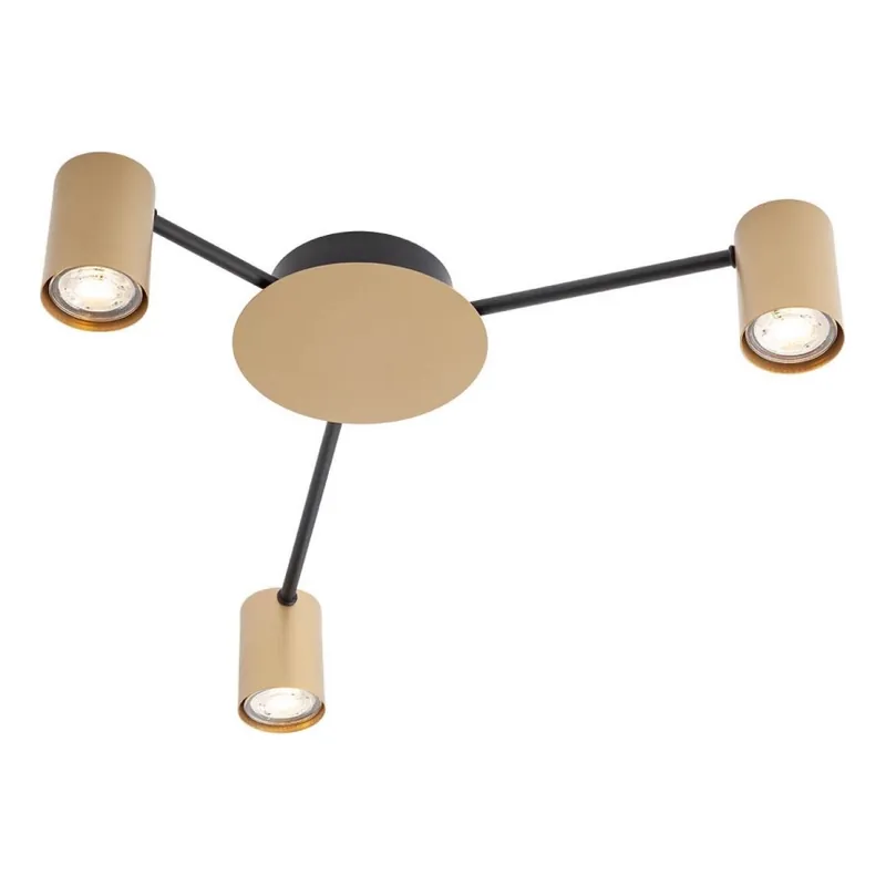 Must-Have Redo 01-4049 - Bodové svítidlo NOA 3xGU10/10W/230V zlatá