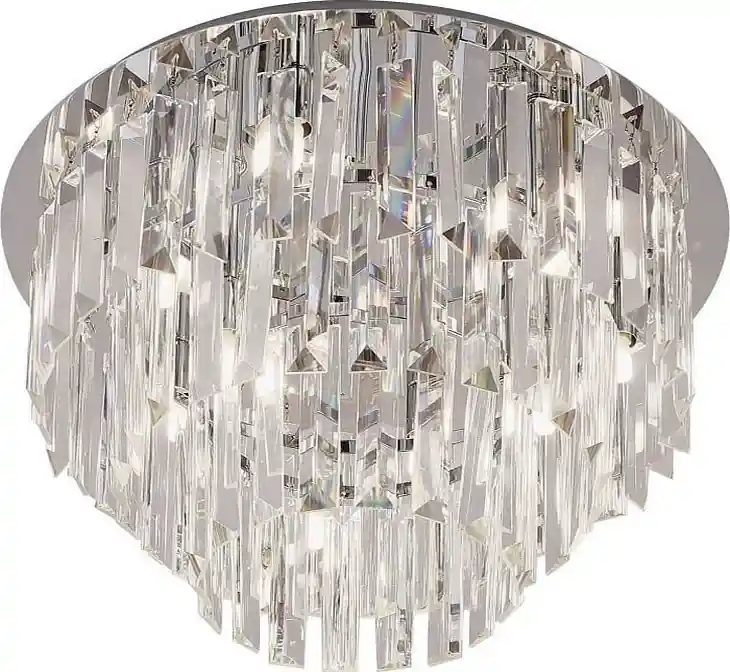 Nejlepší Volba MAXLIGHT C0137 - Stropní svítidlo MONACO 15xG9/40W/230V pr. 60 cm lesklý chrom