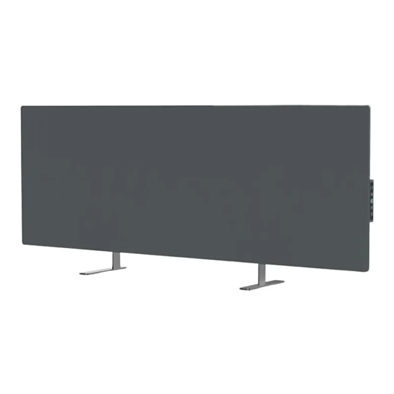 Dokud Zásoby Vydrží AENO - Chytrý elektrický infrapanel s LED displejem 700W časovač/termostat IP44 Wi-Fi šedá
