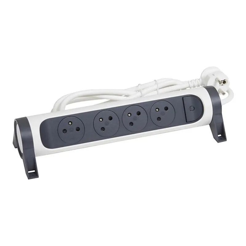 Legrand 049459 - Prodlužovací kabel s vypínačem 4Z Typ E 3m Super Cena