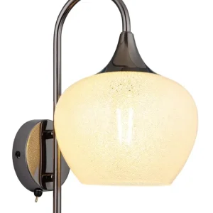 Značkový Globo - Nástěnná lampa 1xE27/40W/230V bílá/antracit