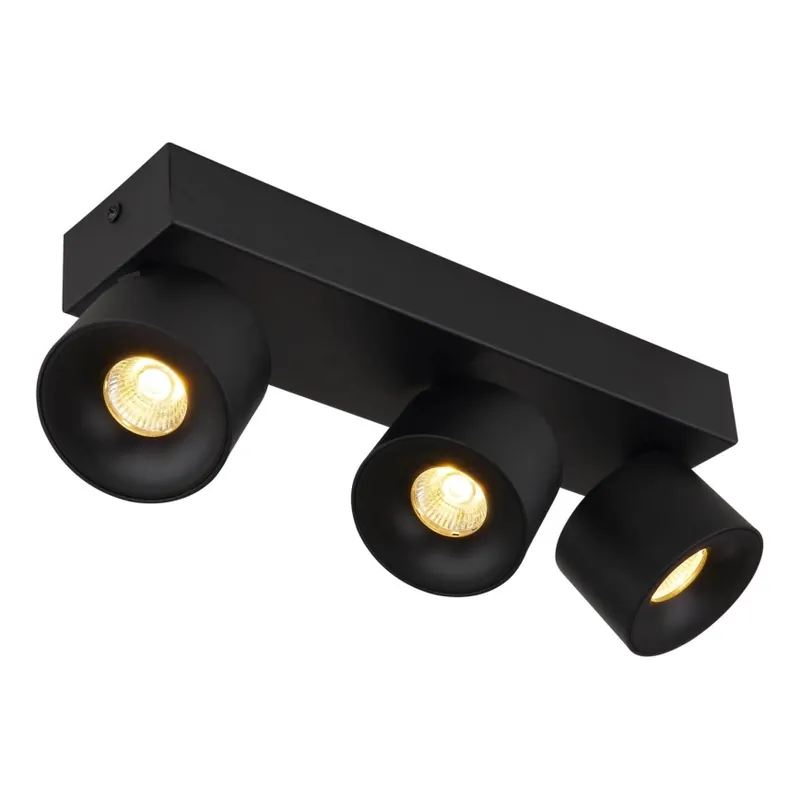 Originální Globo - LED Bodové svítidlo 3xLED/6W/230V černá