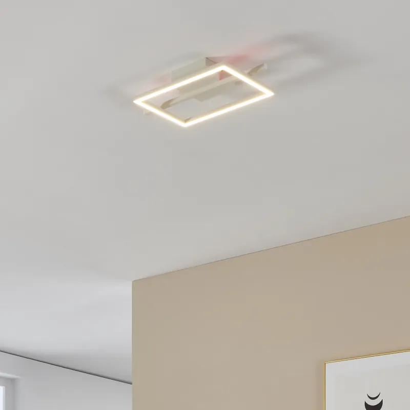 Originální Eglo - LED RGBW Stmívatelné stropní svítidlo LED/17W/230V 2700-6500K bílá + dálkové ovládání