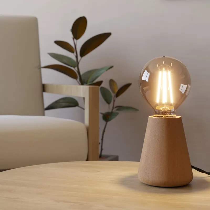 Značkový Eglo - Stolní lampa 1xE27/40W/230V béžová