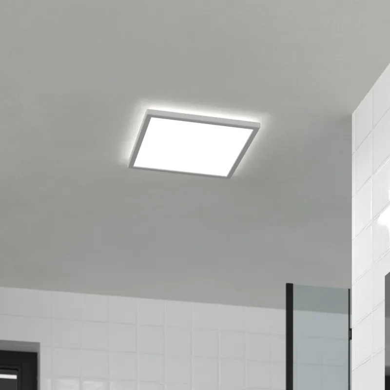 Eglo - LED Koupelnové stropní svítidlo LED/17,6W/230V 2700K/4000K/6500K 39x39 cm IP44 bílá Výhodná Nabídka