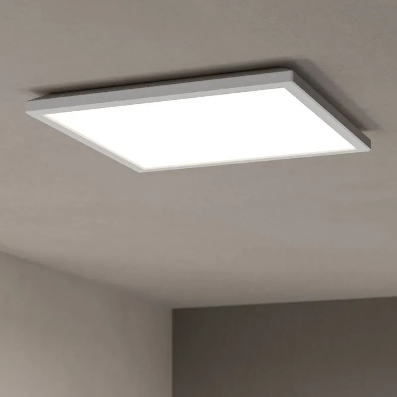 Eglo - LED Stmívatelné koupelnové stropní svítidlo LED/17,6W/230V 2700-6500K 39x39 cm IP44 bílá + dálkové ovládání Značkový