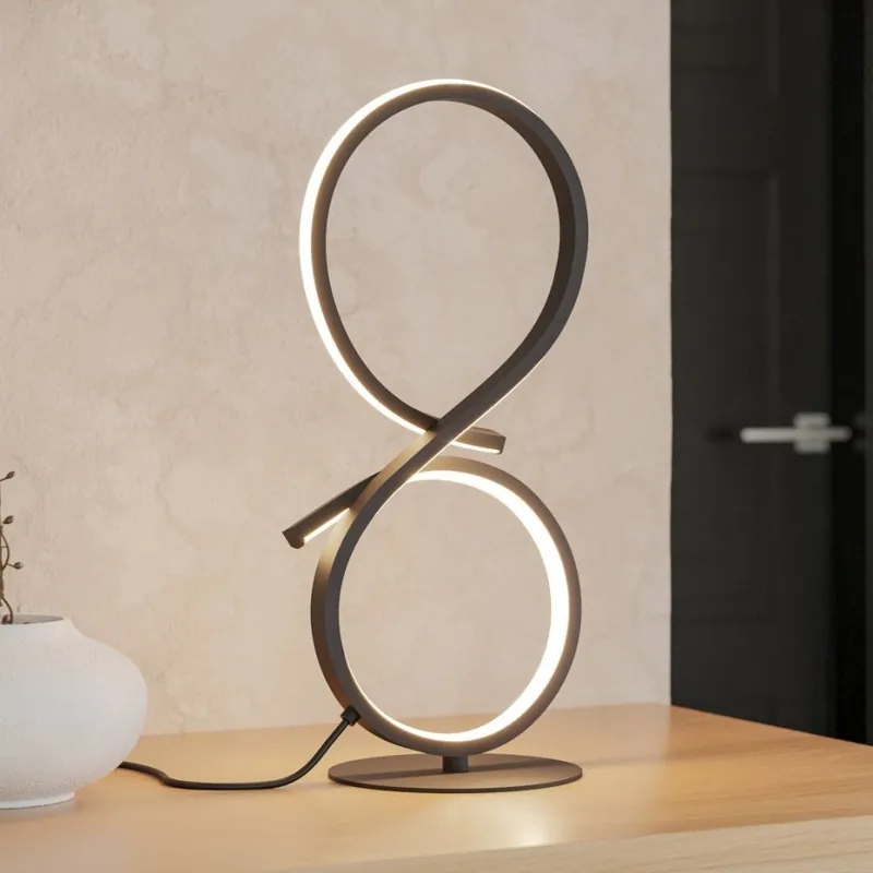 Nízká Cena Eglo - LED Stolní lampa LED/11,4W/230V 3000K černá