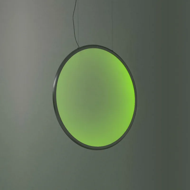 Artemide 1992310APP - LED RGBW Stmívatelný lustr na lanku DISCOVERY LED/42W/230V 2700-6500K antracit Zlevněný