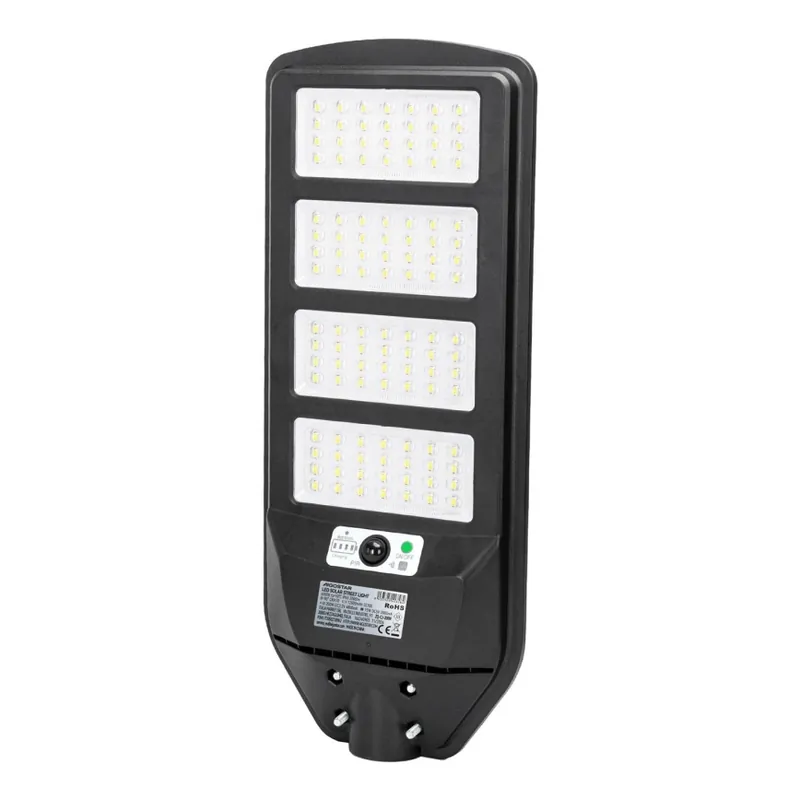 Nakupujte Hned Aigostar - LED Solární pouliční lampa se senzorem LED/200W/3,2V 12000mAh IP65 6500K + dálkové ovládání
