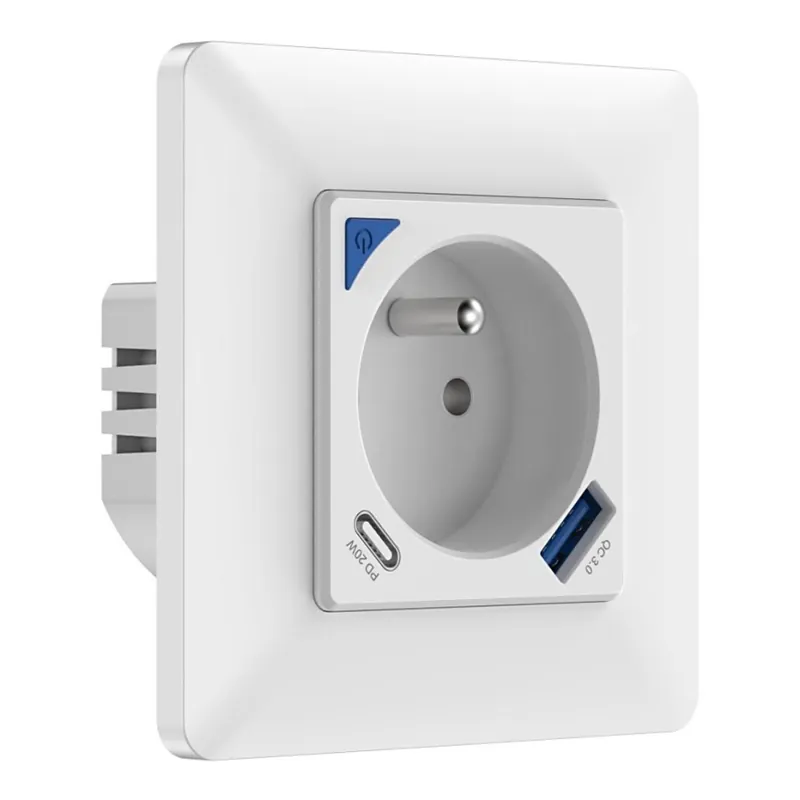 Immax NEO 07800L - Chytrá zásuvka 16A/230V + 1xUSB-A+1xUSB C Tuya Speciální Cena