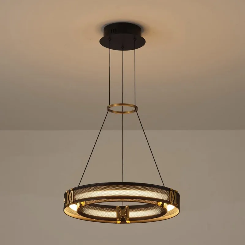 Tovární Cena LED Lustr na lanku LUIS LED/21W/230V 3000K 42x120 cm